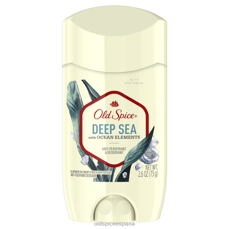 desodorante anti-transpirante Old Spice hombres Mar profundo con elementos oceánicos antitranspirante. TTFRL21