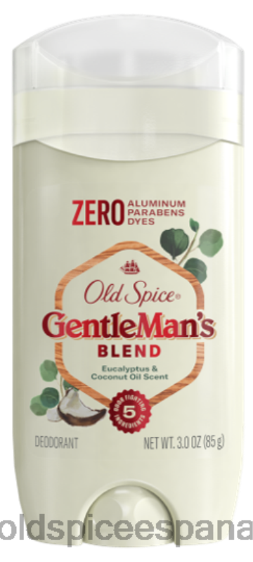 desodorante anti-transpirante Old Spice hombres Mezcla de desodorante sin aluminio de eucalipto y aceite de coco. TTFRL6