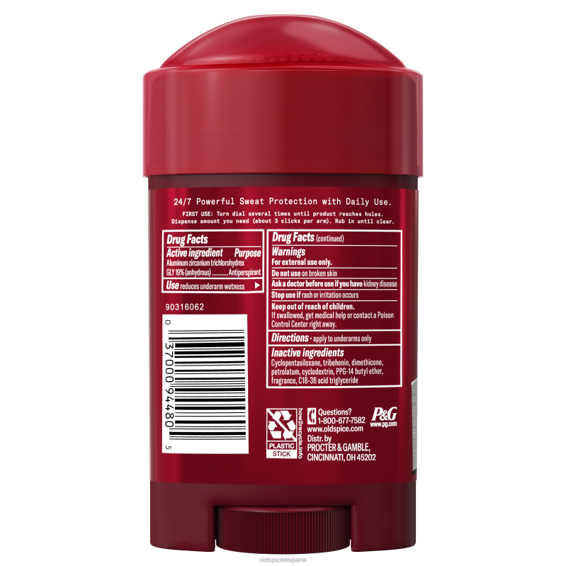 desodorante anti-transpirante Old Spice hombres Strong swagger Sweat Defense antitranspirante sólido suave TTFRL25