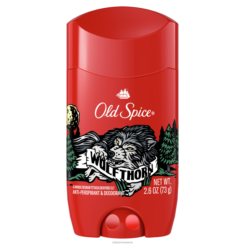 desodorante anti-transpirante Old Spice hombres antitranspirante de espino de lobo TTFRL19