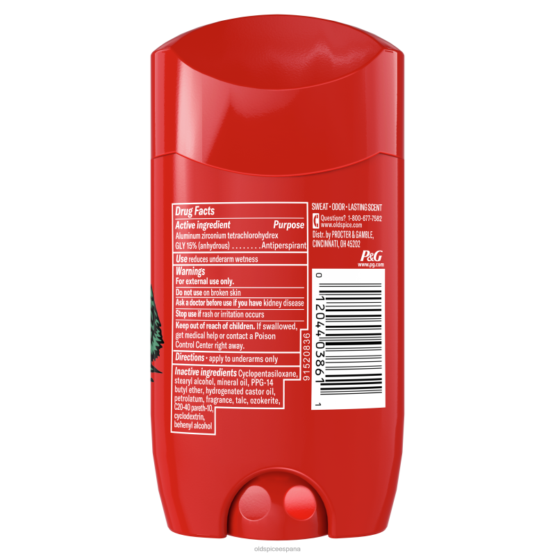 desodorante anti-transpirante Old Spice hombres antitranspirante de espino de lobo TTFRL19
