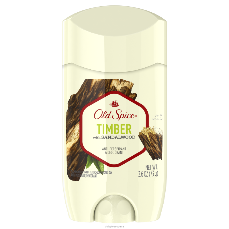 desodorante anti-transpirante Old Spice hombres madera con antitranspirante de sándalo TTFRL23