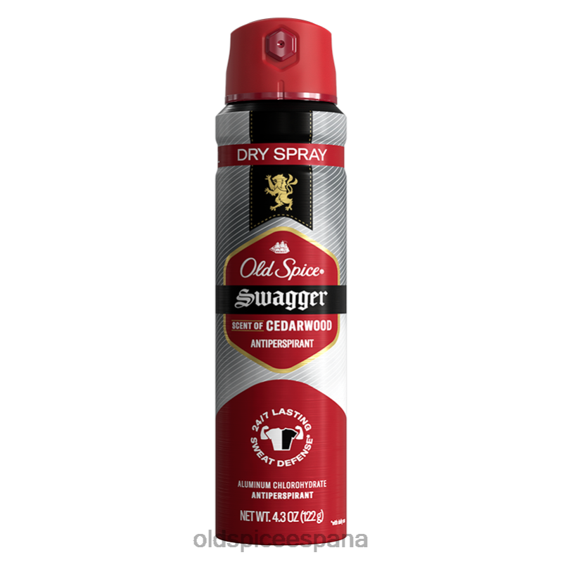 desodorante anti-transpirante Old Spice hombres spray seco swagger TTFRL10