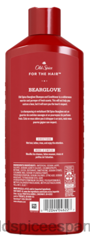 cuidado del cabello Old Spice hombres Bearglove champú y acondicionador 2 en 1. TTFRL63