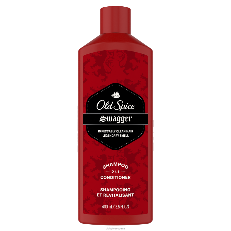 cuidado del cabello Old Spice hombres Swagger champú y acondicionador 2 en 1 TTFRL51