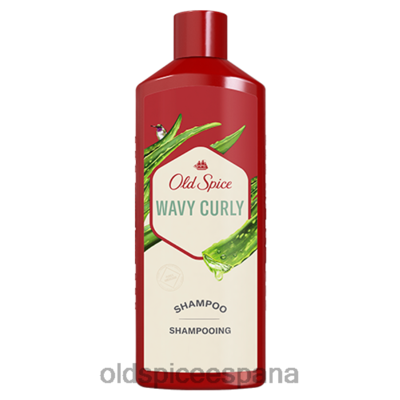 cuidado del cabello Old Spice hombres champú rizado ondulado TTFRL57