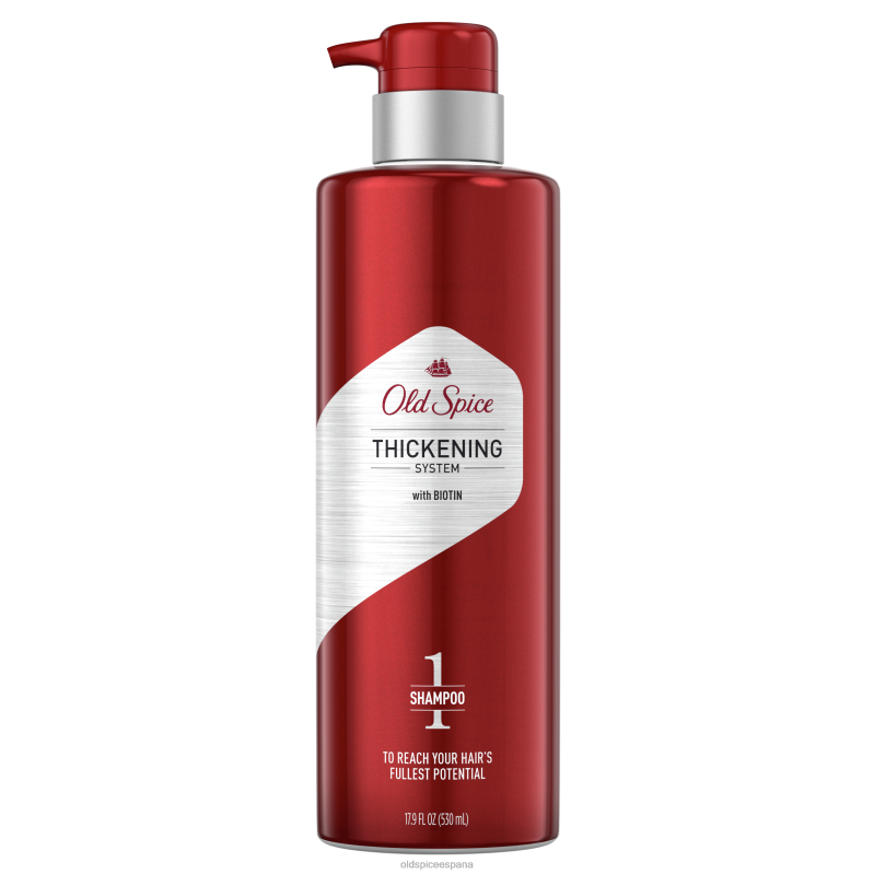 cuidado del cabello Old Spice hombres champú sistema espesante TTFRL68