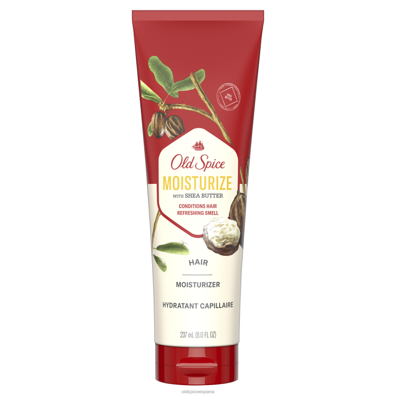 cuidado del cabello Old Spice hombres hidratar con crema hidratante para el cabello con manteca de karité TTFRL65