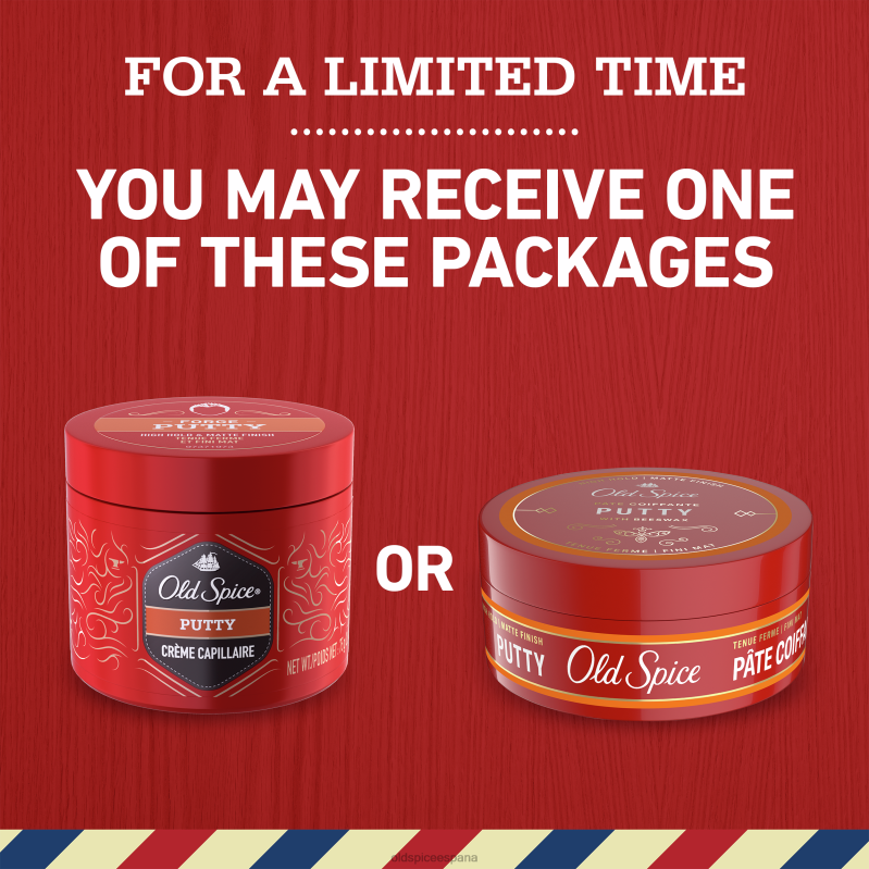 cuidado del cabello Old Spice hombres masilla TTFRL49