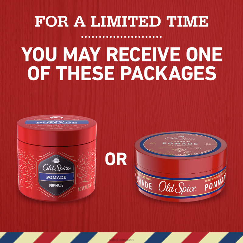 cuidado del cabello Old Spice hombres pomada TTFRL50