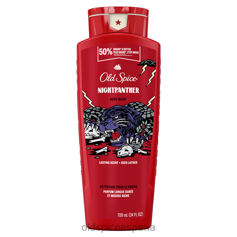 gel de baño Old Spice hombres gel de baño Nightpanther, 24 oz TTFRL43