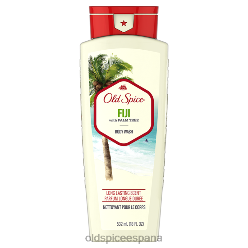 gel de baño Old Spice hombres gel de baño fiji, 18 oz TTFRL32