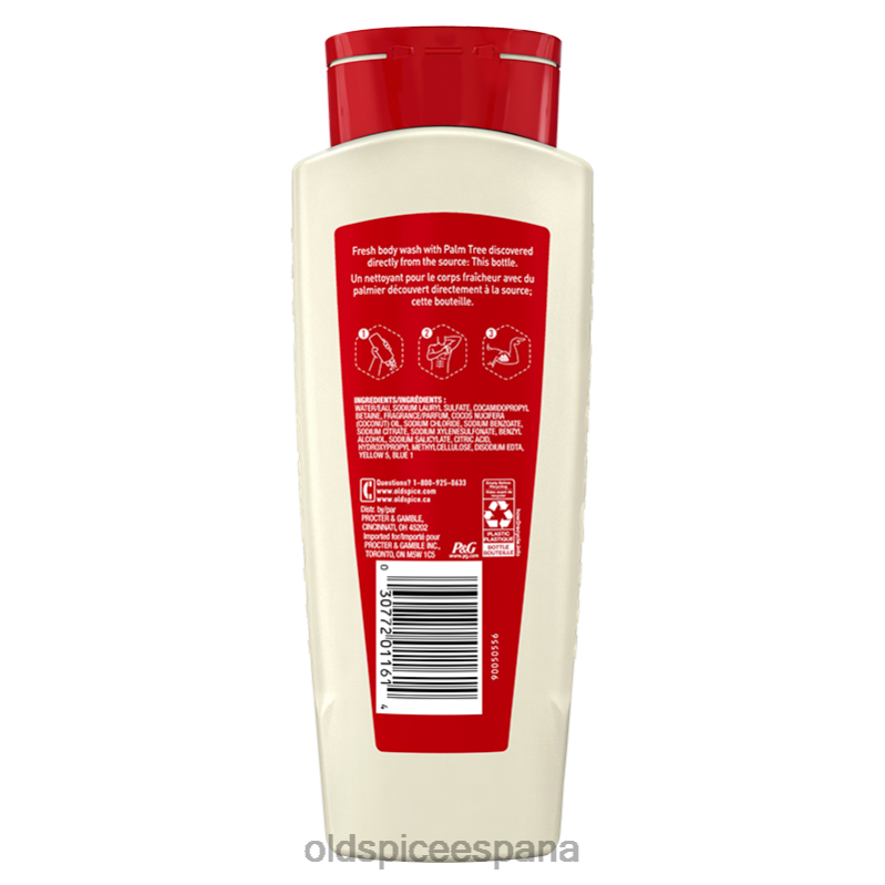 gel de baño Old Spice hombres gel de baño fiji, 18 oz TTFRL32