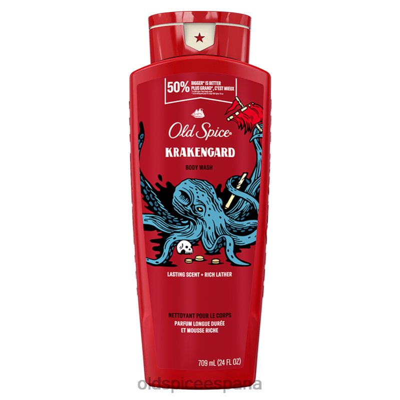 gel de baño Old Spice hombres gel de baño krakengard, 24 oz TTFRL48