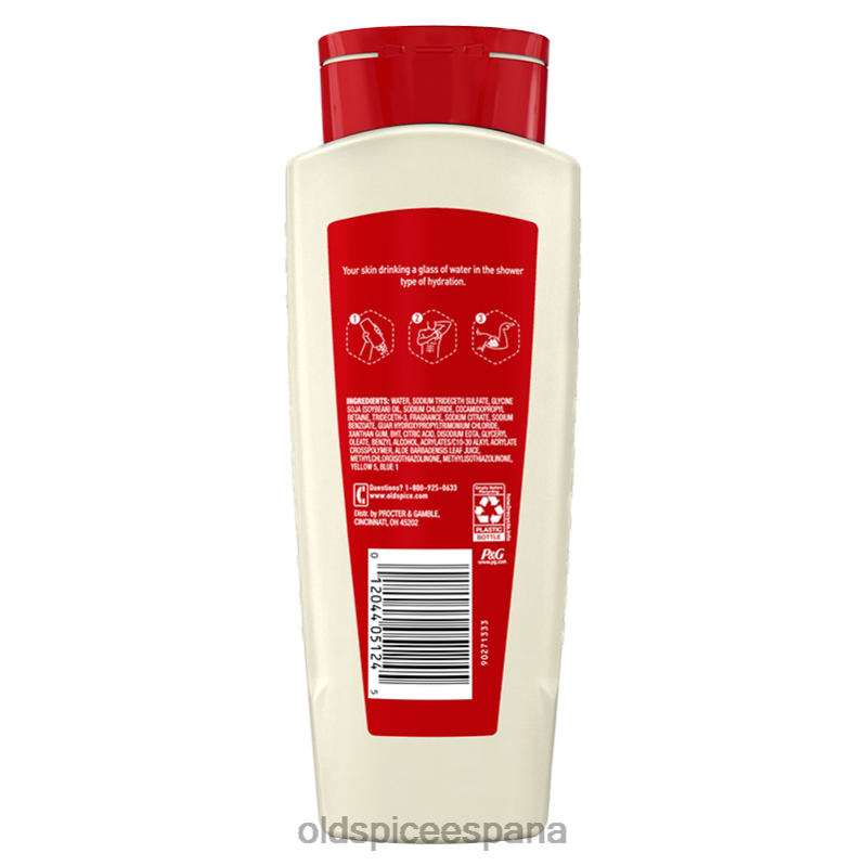 gel de baño Old Spice hombres hidratar con gel de baño de aloe, 18 oz TTFRL42