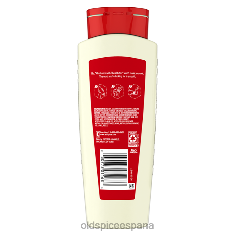 gel de baño Old Spice hombres hidratar con gel de baño de manteca de karité, 18 oz TTFRL34
