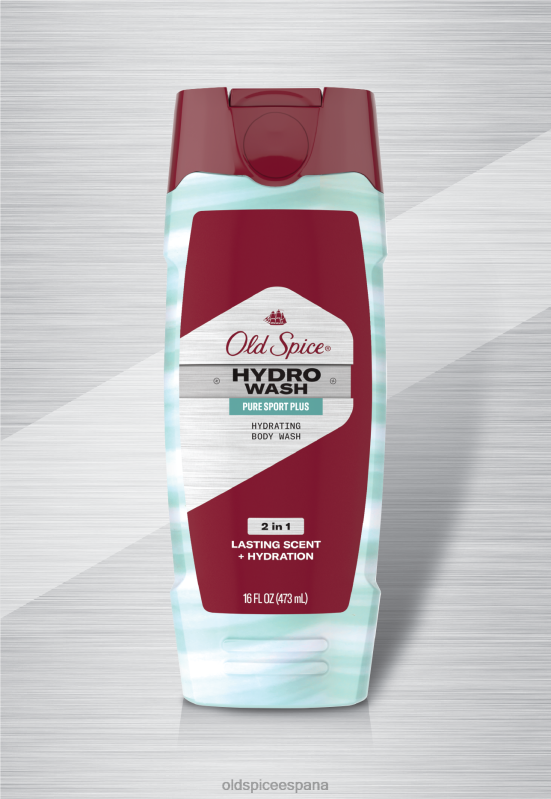 gel de baño Old Spice hombres hidrolavado puro deporte plus gel de baño TTFRL45